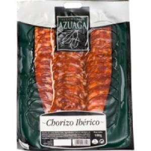 SIERRA DE AZUAGA chorizo ibérico extra en lonchas sin gluten 2.34 €
