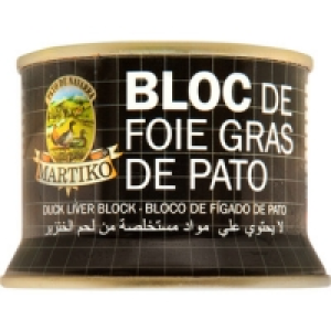 MARTIKO bloc de foie gras de pato lata 130 g
