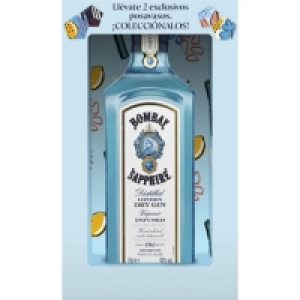 BOMBAY Sapphire London Dry ginebra botella 70 cl con regalo  18.95 €