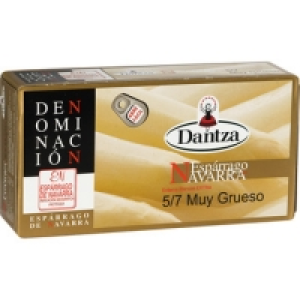 DANTZA espárragos blancos D.O. Navarra muy gruesos 5-7 pieza 4.85 €
