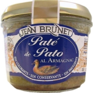 JEAN BRUNET paté de pato al Almagnac tarro 180 g neto escurr 1.85 €