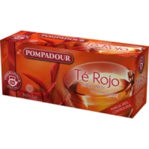 POMPADOUR té rojo estuche 25 bolsitas 1.61 €