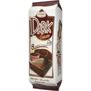 FREDDI Dark Dolcetto bizcocho de chocolate sin lactosa 8 uni