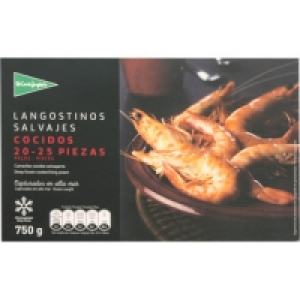 EL CORTE INGLES langostino salvaje cocido 20-25 piezas estuc 16.99 €