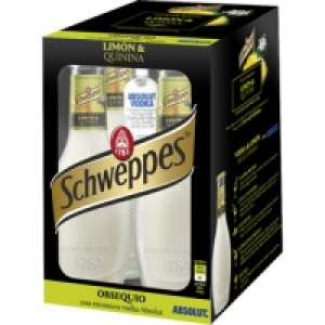 SCHWEPPES PREMIUM MIXERS refresco de limón Pack 4 botellas 2 5.49 €