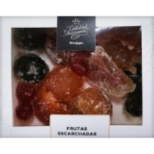 CALIDAD ARTESANA fruta escarchada bandeja 450 g