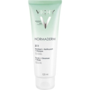 Hipercor  VICHY NORMADERM limpiador 3 en 1 exfoliante, limpiador y mas