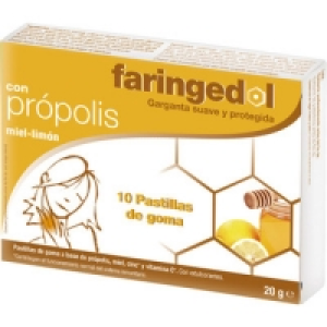 Hipercor  DIAFARM Faringedol pastillas de goma a base de própolis, mie