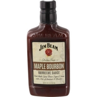 Hipercor  JIM BEAM salsa barbacoa bourbon arce botella 510 g