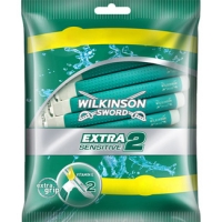 Hipercor  WILKINSON Extra 2 maquinilla de afeitar desechable Sensitive