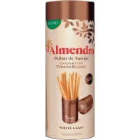 Hipercor  EL ALMENDRO palitos de turrón chocolate con turrón blando 16