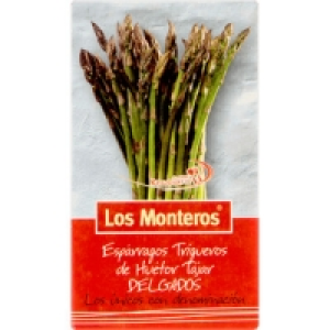 LOS MONTEROS espárragos verdes trigueros cortos D.O. 50-85 p