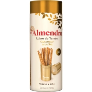 Hipercor  EL ALMENDRO palitos de turrón de caramelo a la sal 16 unidad