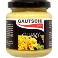 Hipercor  GAUTSCHI salsa curry frasco 115 g
