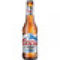 Hipercor  COORS Light cerveza rubia ligera estadounidense botella 33 c