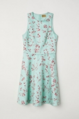  Vestido estampado de satén 29.99 €