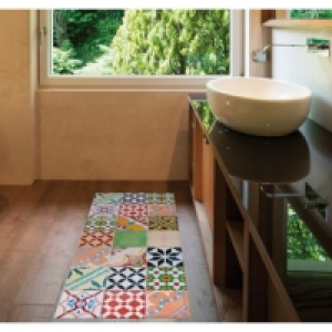 ALFOMBRA CROMA MOSAICO COLOR 45X75 CM