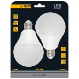 Bricoking  PACK 2 LED GLOBO E27 16W 1521LM 3000K