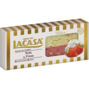 LACASA turrón de nata y fresa Sin Gluten Calidad Suprema tab 4.90 €
