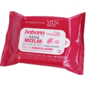 BABARIA Rosa Mosqueta Vital Skin toallitas desmaquillantes d 1.94 €