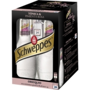 SCHWEPPES PREMIUM MIXERS tónica & pimienta rosa pack 4 botel