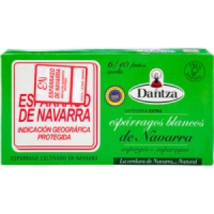 DANTZA espárragos blancos D.O. Navarra medio 6-10 piezas lat 3.45 €