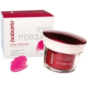 BABARIA Rosa Mosqueta crema anti-arrugas facial efecto lifti 6.67 €