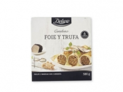 Lidl  Deluxe® Canelones de foie y trufa