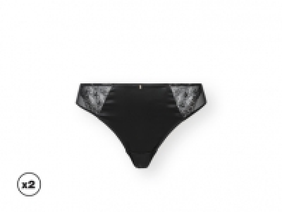Lidl  Esmara® Tangas de encaje pack 2