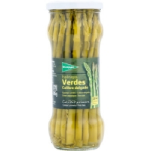 EL CORTE INGLES espárragos verdes 20-40 piezas frasco 190 g  2.50 €