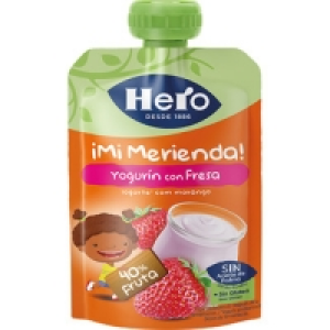HERO NANOS ¡Mi merienda! yogurín con fresa sin gluten y sin  0.78 €