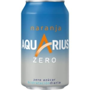 AQUARIUS ZERO bebida isotónica sin azúcar sabor naranja lata 0.61 €