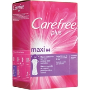 CAREFREE protege slips Plus maxi Fresh caja 32 unidades + 4  1.85 €
