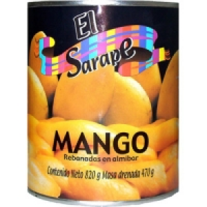 EL SARAPE mango en rebanadas en almíbar lata 470 g neto escu 2.95 €