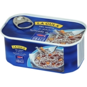 LA GULA DEL NORTE UBAGO salteada al ajillo picante lata 100  3.65 €