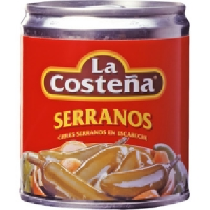 LA COSTEÑA chiles serranos en escabeche lata 121 g neto escu 1.55 €