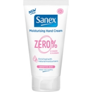 SANEX Zero% crema de manos hidratante para piel sensible 0%  2.30 €