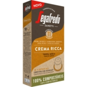SEGAFREDO Crema Ricca café tueste medio intensidad 11 estuch 2.39 €
