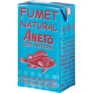 Hipercor  ANETO fumet caldo de marisco y pescado de roca 100% natural 