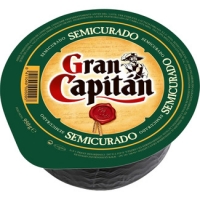 Hipercor  GRAN CAPITAN queso mini semicurado mezcla graso elaborado co