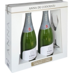 ANNA CODORNIU cava brut nature Estuche 2 botellas 75 cl con  16.75 €