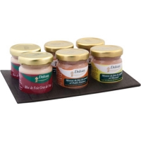 Hipercor  DELICASS surtido variado de foie gras pack 6 x 35 g envase 2