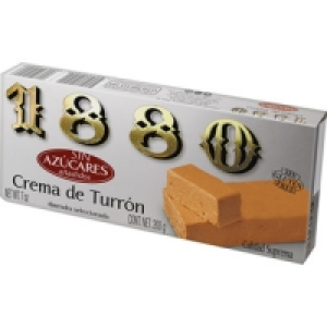 Hipercor  1880 turrón blando 0% azúcares añadidos Sin Gluten Calidad S