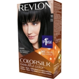 Hipercor  REVLON COLORSILK tinte Negro nº 10 permanente y sin amoniaco