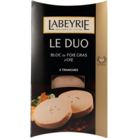 Hipercor  LABEYRIE Le Duo bloc de foie gras de oca 2 porciones de 40 g