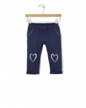 Prenatal  PANTALÓN DE CHANDAL AZUL MARINO CON CORAZONES