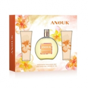 Clarel  ANOUK pack colonia 100 ml + loción corporal 75 ml + gel de d