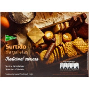 EL CORTE INGLES surtido de galletas estuche 400 g