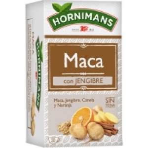 HORNIMANS infusión de maca, jengibre, canela y naranja sin t