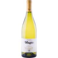 Hipercor  MUGA vino blanco fermentado en barrica D.O. Rioja botella 75
